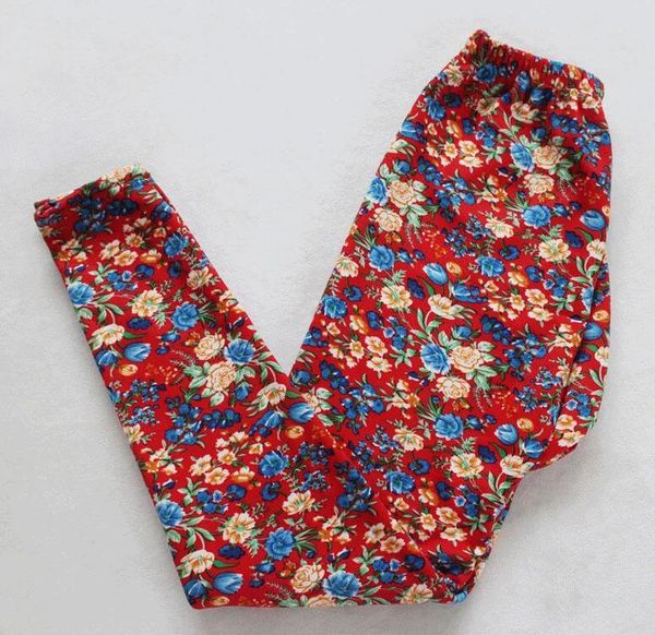 

women's pants & capris women girls thin printed leggings all size, Black;white