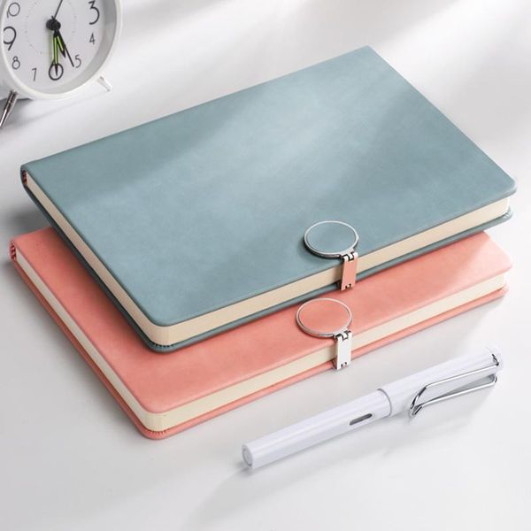 

notepads notebook a5 cute girl heart learning notepad retro literature business diary thickened record portable, Purple;pink