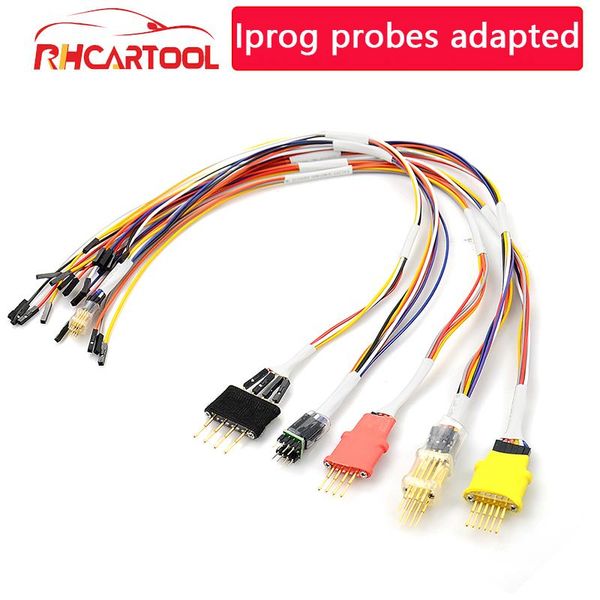 

diagnostic tools obd2 probe adapters for in-circuit ecu cables works without soldering pins xprog/iprog ipriog+ programmer