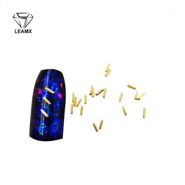 

pcs/bag copper alloy 3d nail art sparkling decoration fingertips jewelry beautiful girl nails salon supplies1, Silver;gold