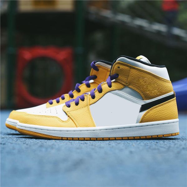 

(boxed) male high 1 basketball shoes ladies gym hacker outdoor casual sports shoes