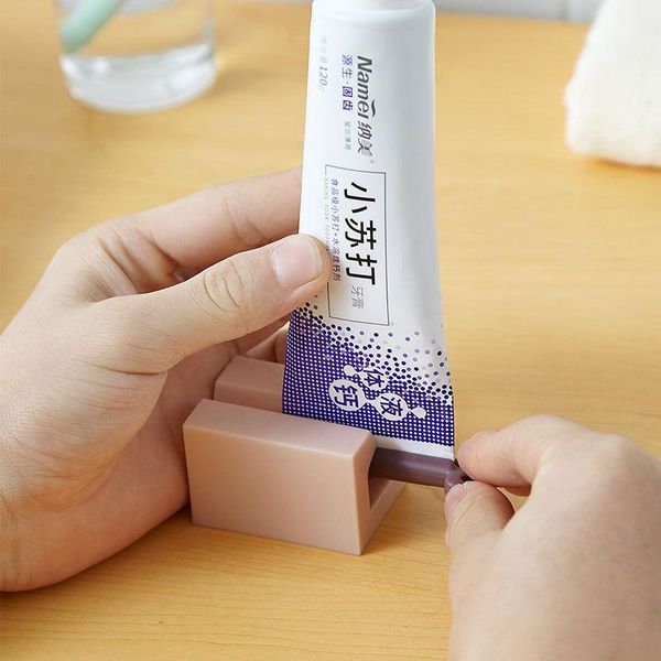 

bath accessory set bathroom accessories rolling toothpaste squeezer tube tooth paste dispenser creative holder