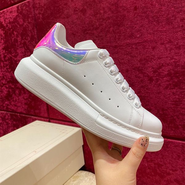 

classic women lady new white platform shoes popular ins ig lovers footwear sneaker my queen mq3000, Black