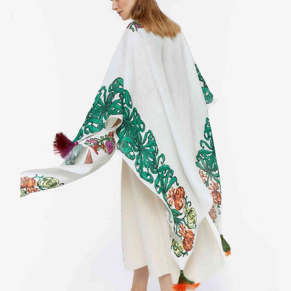

women's jackets oversize chiffon floral print kimono blouse women beach bikini cover up fringe tassel summer blouses shirt blusas 3s6x, Black;brown
