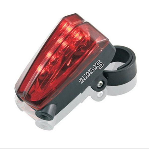 

bike lights bicycle laser rear led parallel lines mountain safety warning