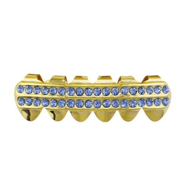 

other gold color hip hop teeth and bottom grill fashion metal tooth, Slivery;golden