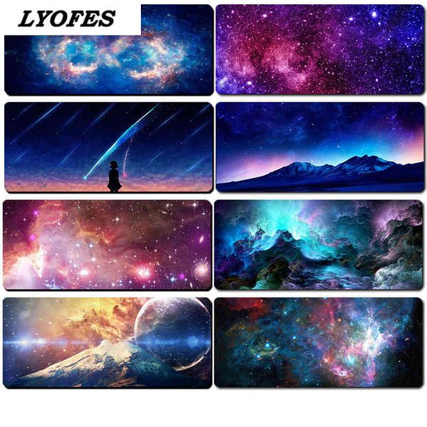 Oyun Pad Büyük Mat Laptop Uzay Yazma Masası Paspaslar 80x30 cm Bilgisayar Gamer Klavye Deskpad Mousepad PC