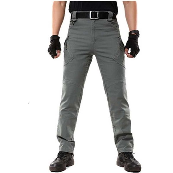 

men's sweaters thick stretch cotton tactical men trousers swat many pocket military pantalon homme training outdoor mens cargo pants 4l, White;black