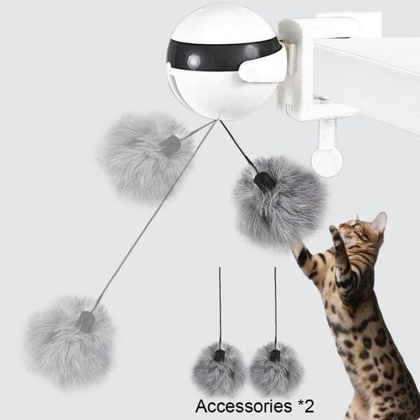 

cat toys electric automatic lifting ball toy pet cat-stick interactive puzzle smart teaser supply