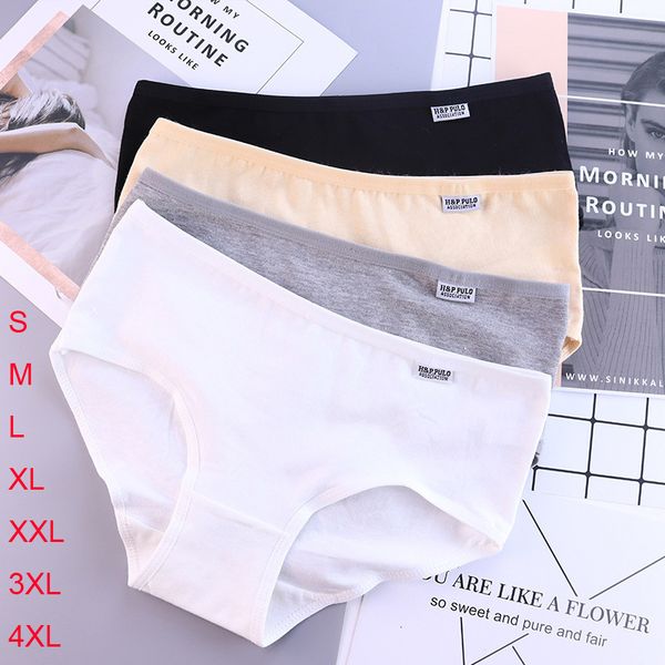 

women's panties cotton solid grils briefs plus size underwear women lingerie lady underpants lenceria mujer shorts calcinha, Black;pink