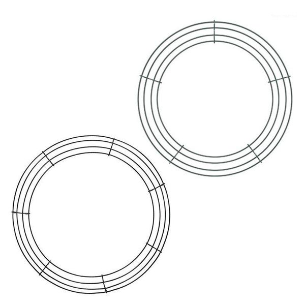 

40cm metal flower wreath iron ring handmade baby shower wedding bride garland dreamcatcher hoop decor1