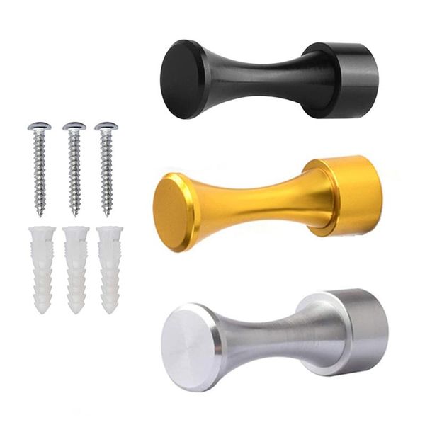 

hooks & rails space aluminum hook clothes single robe fitting room for bathroom kitchen wall keys coat towel