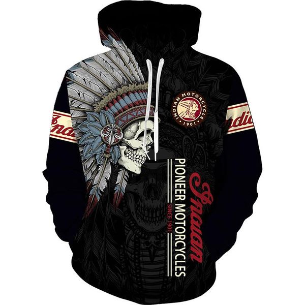 

men's hoodies & sweatshirts 2021sudadera for men and women, with 3d prints of calaveras, clothes uppers, style h, Black