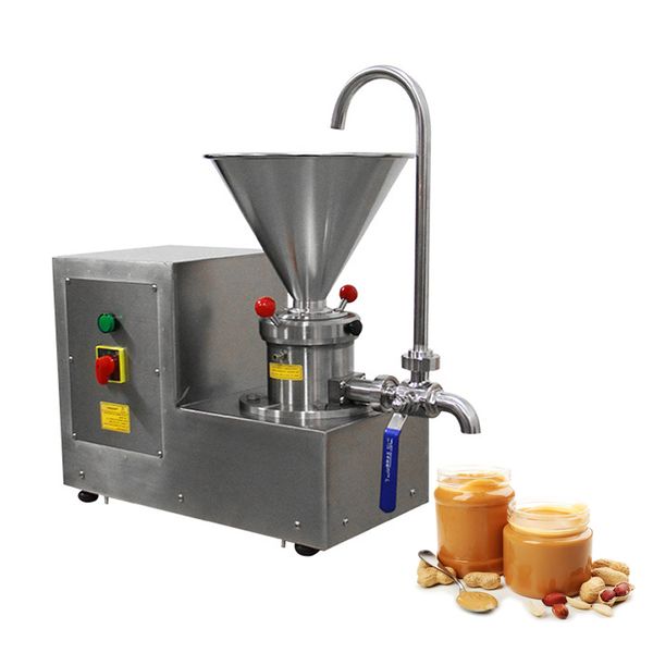 

jms60 stainless steel peanut butter machine colloid mill paste processing equipment grinding sesame/walnuts