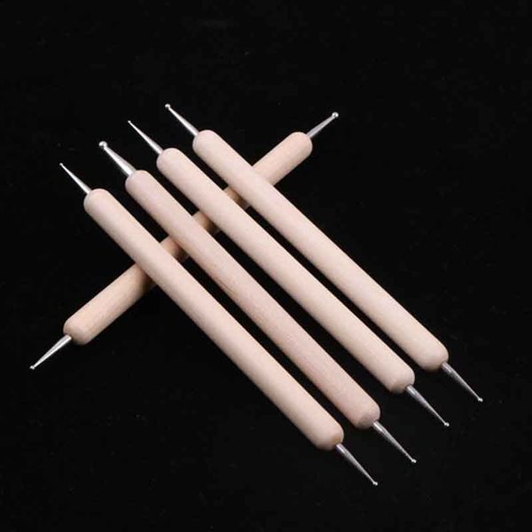 

DIY Pottery Clay Dotting Tools Dotting Pen Polymer Clay Modelling Ball Tools Plasticine Pottery Ceramics Sphere Sculpting Tool