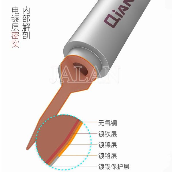 

qainli 936 soldering iron tip lead-solder welding tips bga station tools cell phone repairing