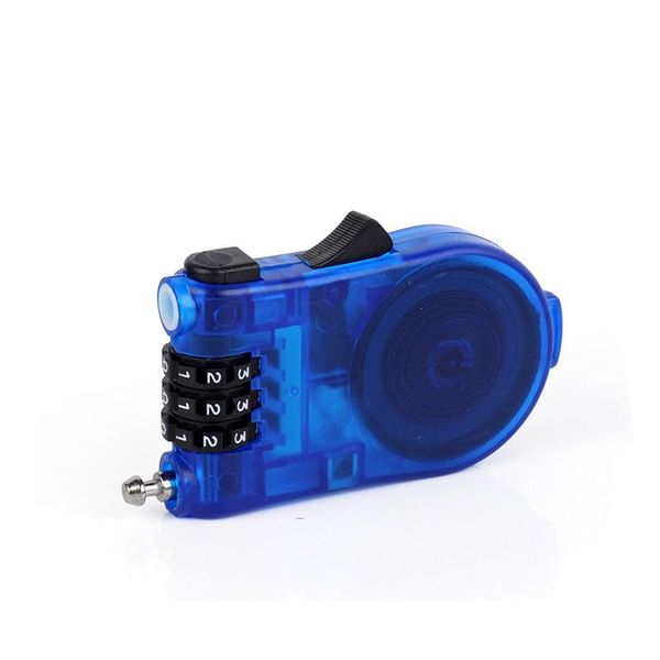

bike locks bicycle lock retractable combination password universal theft safety 3 digital padlock cycling accessories