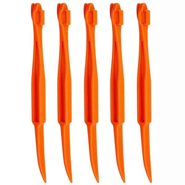 Новый 15 см длинный раздел Orange или Citrus Peeler Fruit Zesters Компактный и практичный кухонный инструмент DH5560