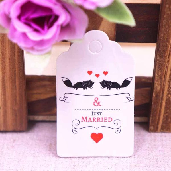 

gift wrap wholesale scallop 3*5cm white paper tag 100pcs per lot thank you my darling hang for wedding/candy/box/gift decoration