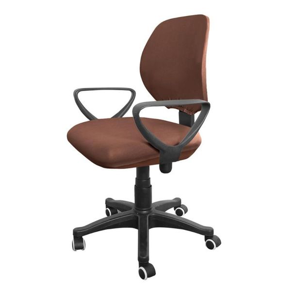 

chair covers universal armchair cover swivel computer stretch spandex protector antidust home office seat wraps