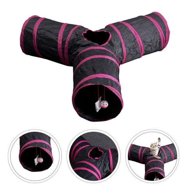 

cat toys 1pc pet tunnel toy creative foldable for garden home park