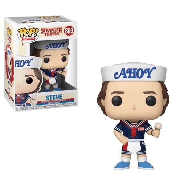 

funko pop stories limited steve strange things #803 uniform hand-made toys
