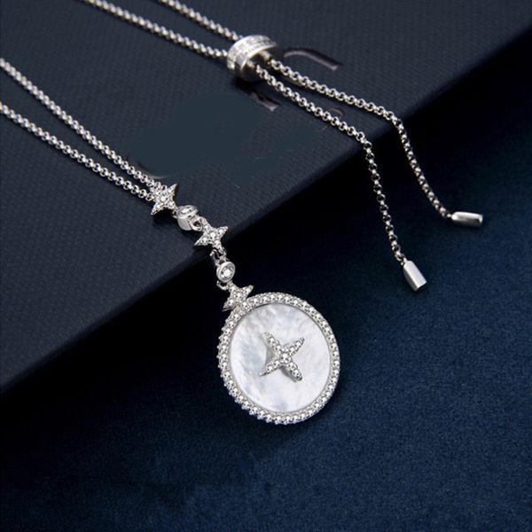 

70% off star white fritillaria necklace of family, Silver