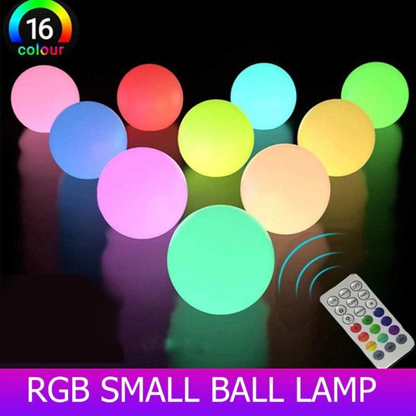 

colorful floating pool lights led ball fairy for home wedding outdoor lawn landscape decor lighting toys & accessories