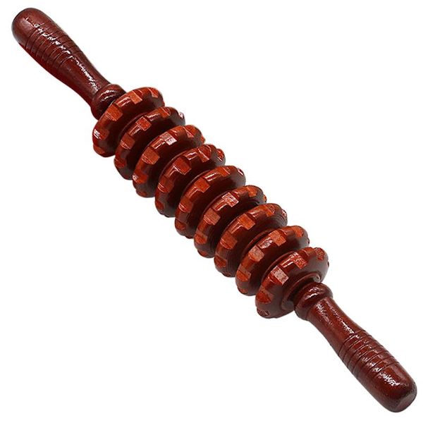 

wood massager roller wooden exercise sport gym body leg trigger point muscle sticks health care accessories