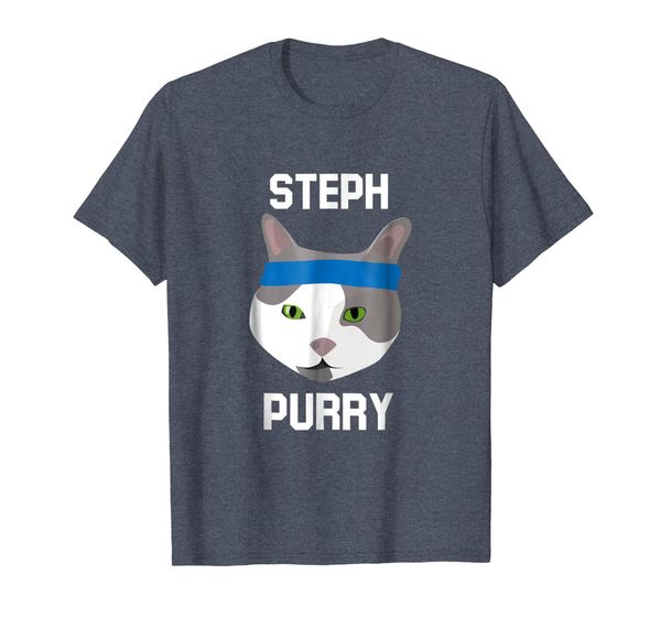 

Steph Purry Cat Funny Basketball T-Shirt, Mainly pictures