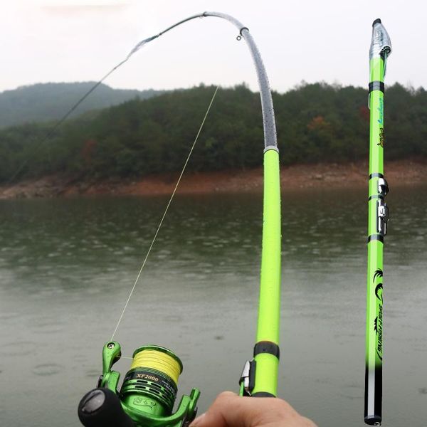 

boat fishing rods carbon fiber rock rod feeder pole spinning carp portable travel ultralight 3.6m 4.5m 5.4m 6.3m 2021