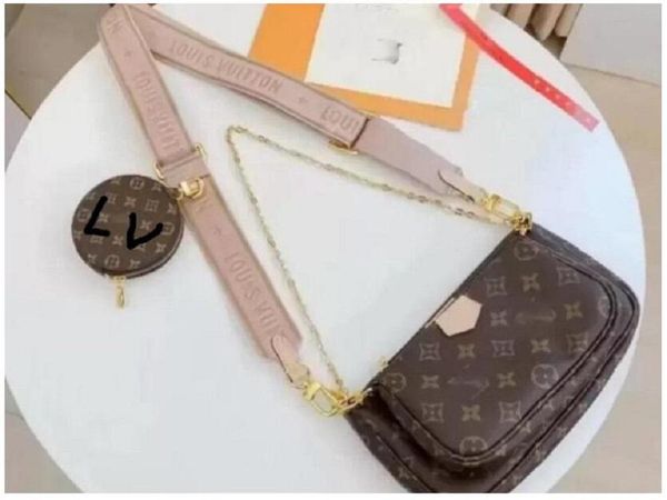 

bag lvlouisvitton vutton presbyopic three-in-one chain bag shoulder strap one messenger bages leather mahjong bags crossbody, Red;black