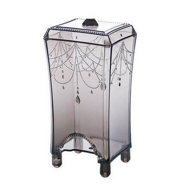 

storage boxes & bins cotton towel cosmetic box makeup accessories square coffee gray pink white tools