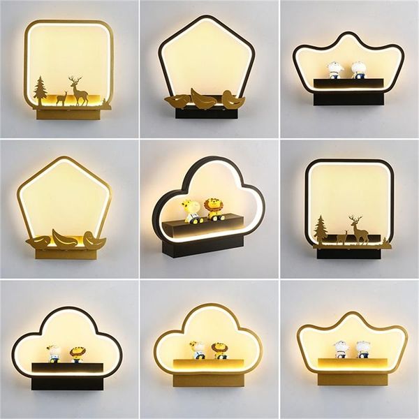 

modernÂ sconce wall lamp creative animals led light for home indoor bedroom living room corridor