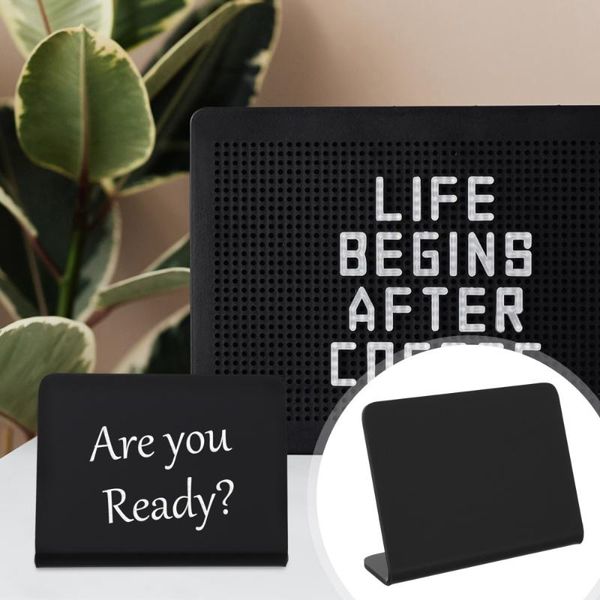 

frames 6pcs small message board acrylic blackboard adornment wedding tabledecor