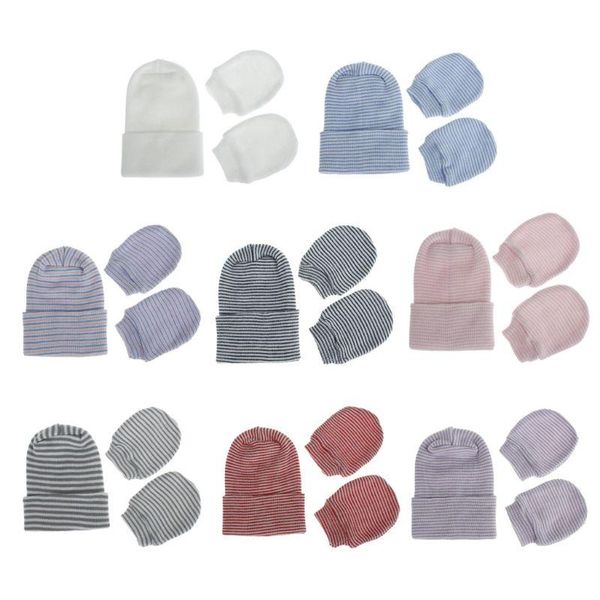 

caps & hats born baby hat and mitten set knit soft nursery beanie h9ef, Yellow