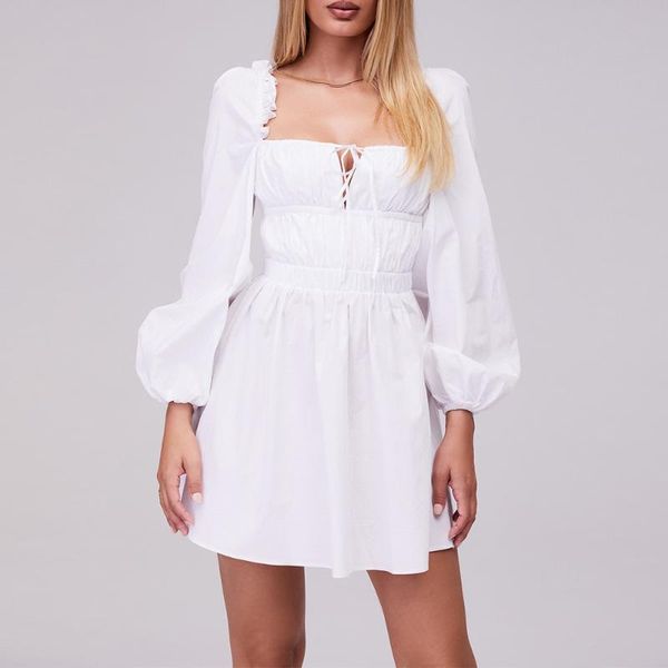 

casual dresses white gathered open back mini dress 2021 bodycon women summer club party 2 piece, Black;gray