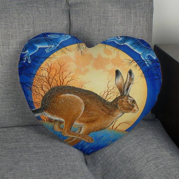 

pillow case art custom heart cover zipper pillowcase wedding home office decorative