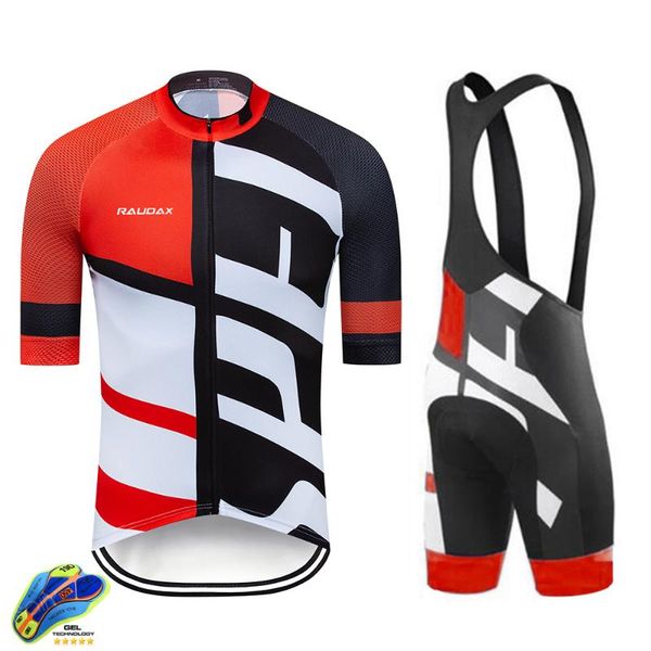 

racing sets 2021 men's cycling wear bicycle raphaful ropa ciclismo hombre mtb maillot summer road bike triathlon suits, Black;blue
