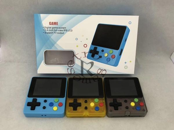 

retro handheld game console 188in1 games 128m digital system 2.4inch full view ips lcd support tv output kids gifts portable players