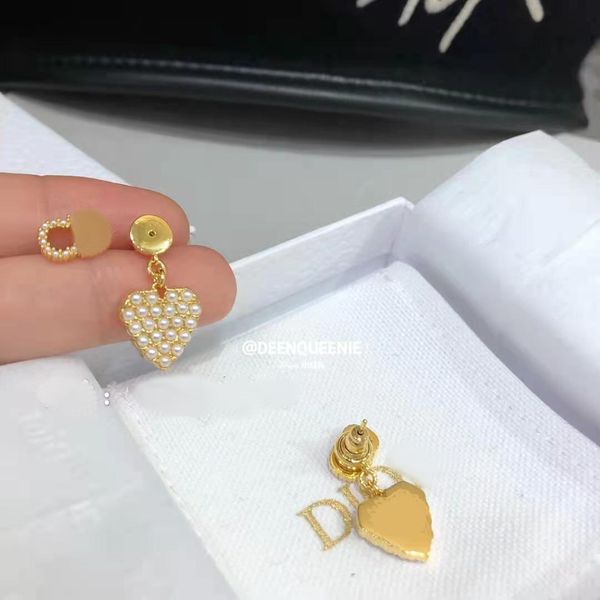 

new pearl earrings female s925 silver needle anti allergy exclusive jewelry sale, Golden;silver