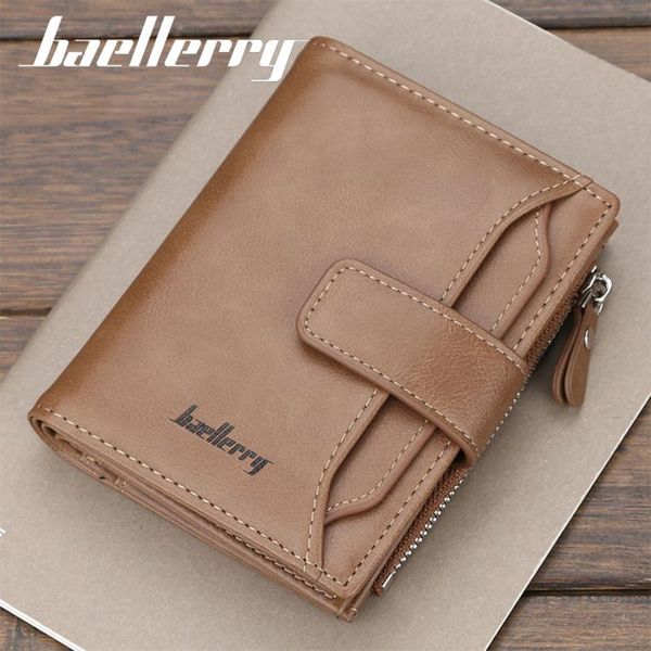 

wallets fashion men short wallet pu leather purse male coin bag men's card holder purses zipper man solid clutch for, Red;black