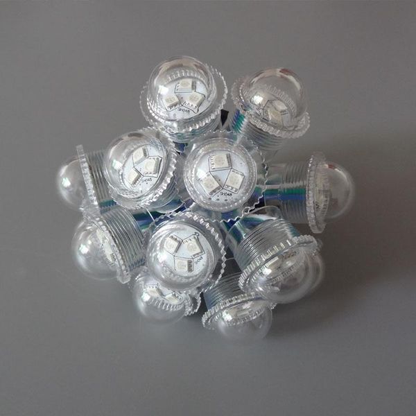 

waterproof ip67 smd rgb ws2811 ic led module exposed point light source dc 12v pixel 26mm diameter 1000pcs modules