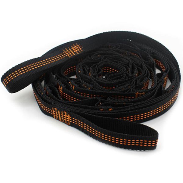 

hammocks super strength hammock straps belts can be hold 300kg for tree hanging hamac rope aerial flying swing 300*2.5cm