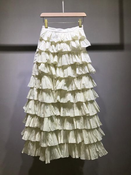 

skirts ladies luxury skirt high waist kawaii harajuku long woman for women 2021trafing, Black