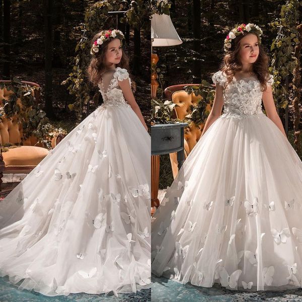 

girl's dresses flower girl tulle beading appliqued pageant for girls first communion kids prom primera comunion, Red;yellow