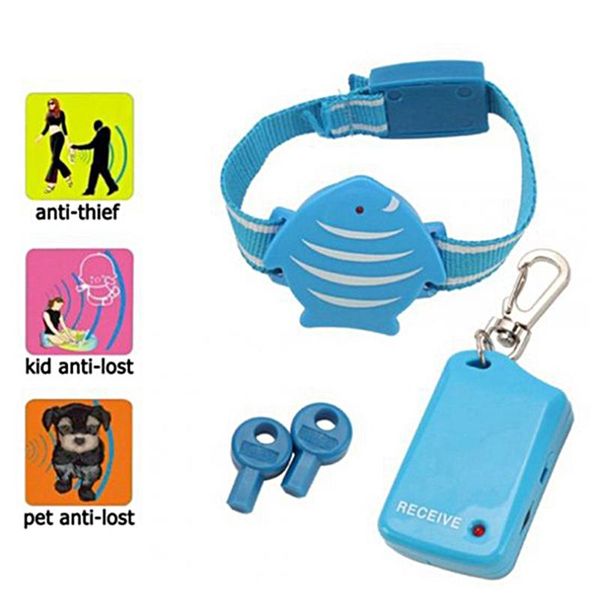 

fish style wireless anti-lost alarm retrieving locator personal security monitor for children key finder outdoor tools