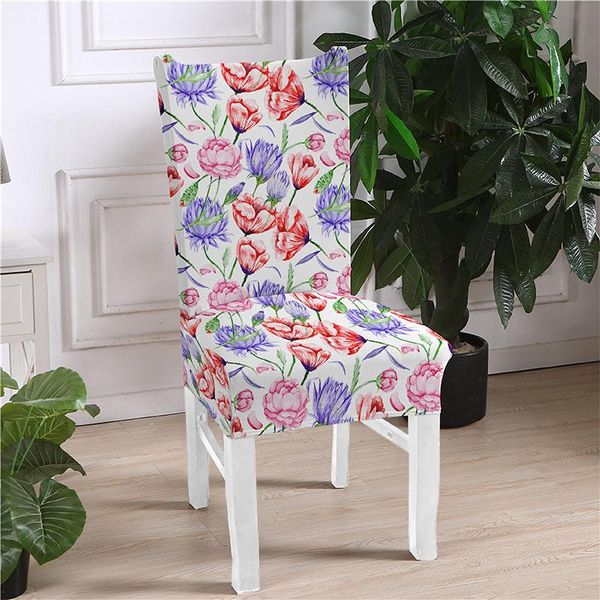 

sell egg printed chairs cover spandex stretch elastic slipcovers chair covers for kitchen dining room wedding banquet el
