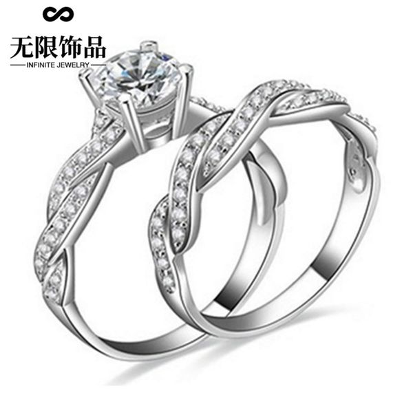 

selling women's fashion plated jewelry for lovers, Black