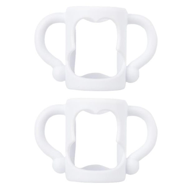 

pacifiers# 2pcs wide mouth bottle handle feeding handles non-slip accessory